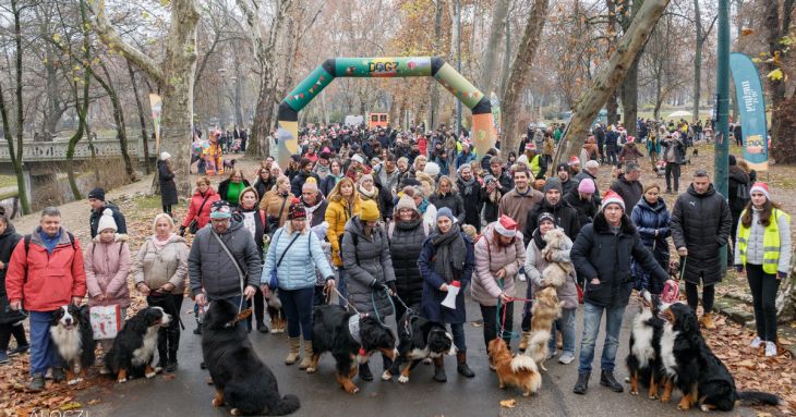 Négylábú mikulások lepték el a Városligetet