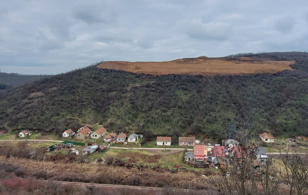 Ismét robbantanak az recski kőfejtőben, a házaktól nem messze