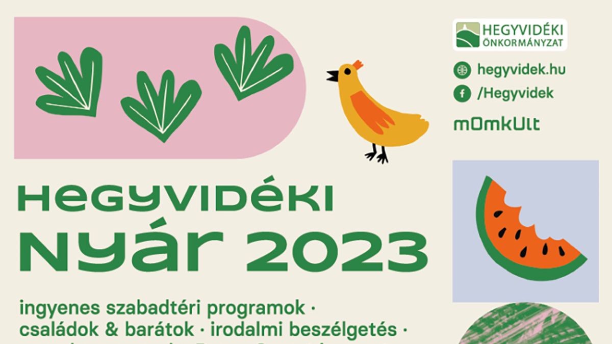 Hegyvidéki nyár - gyerekprogramok, koncertek, görkoris diszkó is vár!