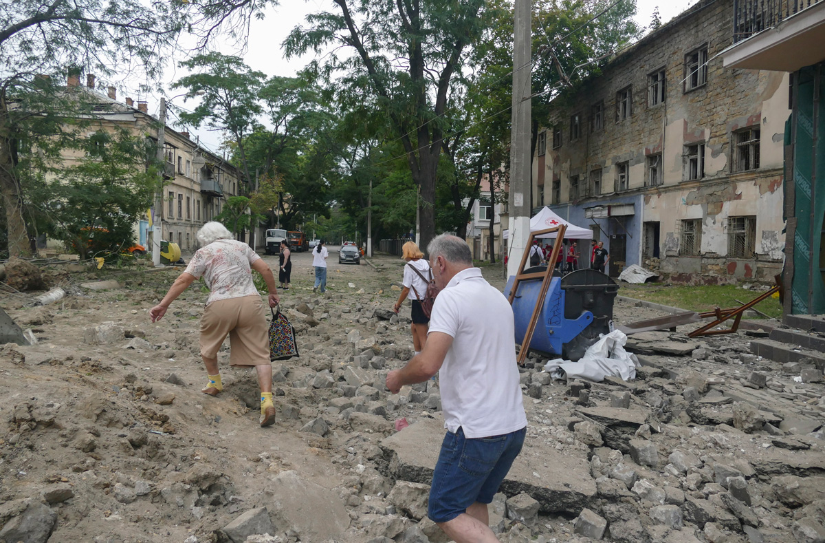 Ukrajna megtorlást helyezett kilátásba az Odessza elleni orosz támadásokra