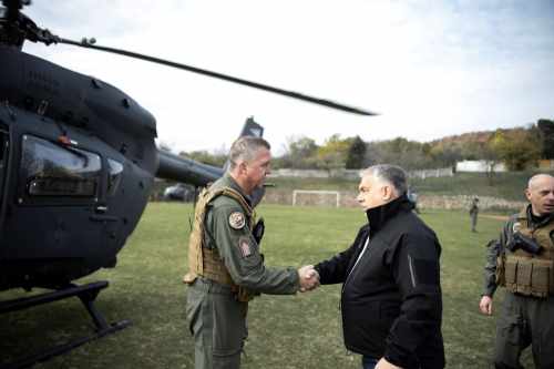 Orbán Viktor kilátogatott a magyarországi NATO hadgyakorlatra - Fotók!