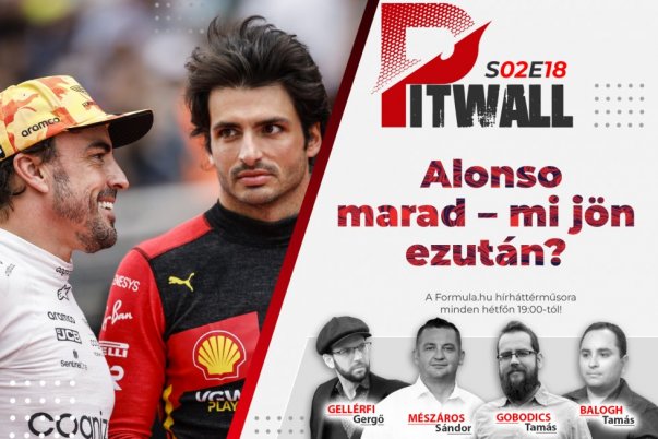 Pitwall: Alonso marad – mi jön ezután?