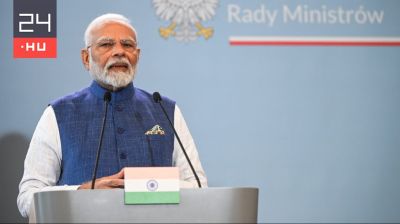 Kijevbe érkezett Narendra Modi indiai miniszterelnök