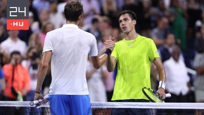 US Open: Marozsán Fábiánnak még nagy falat volt az orosz sztár