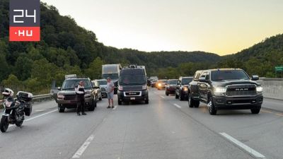 A rendőrség hajtóvadászatot folytat egy fegyveres ellen, aki kocsikra nyitott tüzet az I-75-ösön Kentuckyban