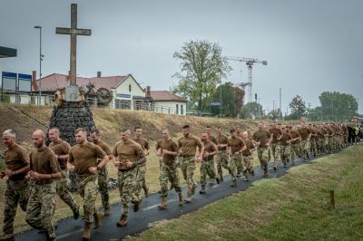 Kétszáz katona futott az elhunyt vásárhelyi törzsőrmester emlékének adózva