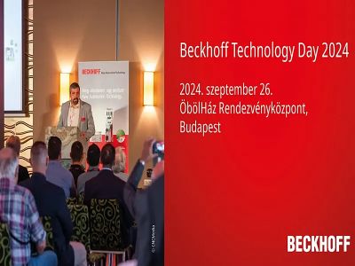 Vegyen részt a Beckhoff Technology Day-en!