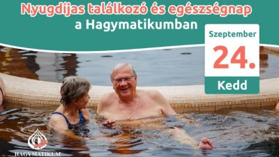 Nyugdíjas találkozó Makón, a Hagymatikumban