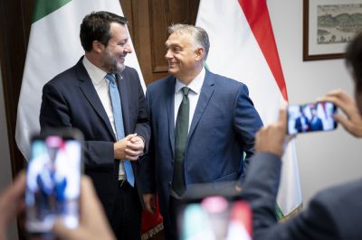 Csak összejött a találkozó Orbán Viktor és Matteo Salvini között