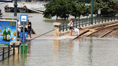 Pusztító árvíz: Így készült fel Belváros a Duna áradására