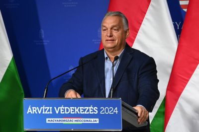 Orbán visszakérdezett, hogy miről kellene vitáznia Magyar Péterrel