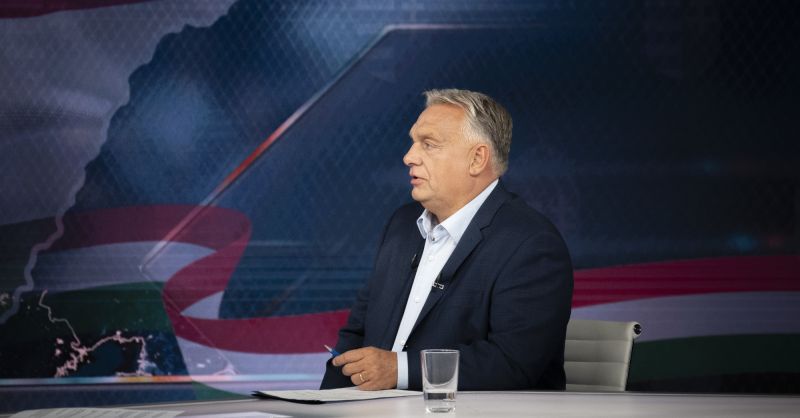 Orbán Viktor: „A magyar nem akar gátat építeni a Dunán keresztbe”