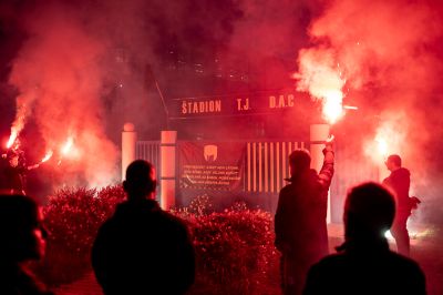 FOTÓK: Szomorú pillanatok, küzdelem és gól nélküli döntetlen a MOL Arénában