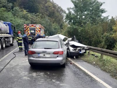 Halálos baleset Segesvár Dános felőli kijáratánál