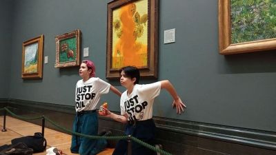 Nem sikerült meggyőzniük a bírót a Van Gogh-festményt megrongáló aktivistáknak