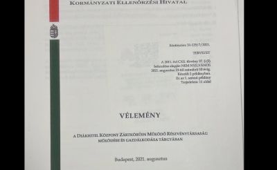 Önök kérték: teljes egészében közzétesszük a Diákhitel Központról szóló KEHI-jelentést