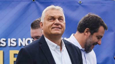 Orbán Viktor leckét adott Pontidában migrációs politikából