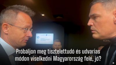 Szijjártó felhúzta magát egy német újságírón, aki oroszországi útjáról kérdezte