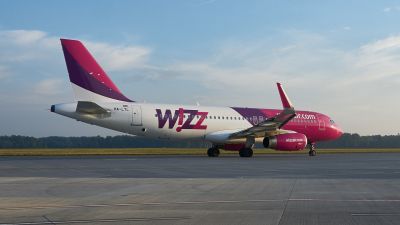 Kényszerleszállást hajtott végre egy Wizz Air-gép a bukaresti repülőtéren