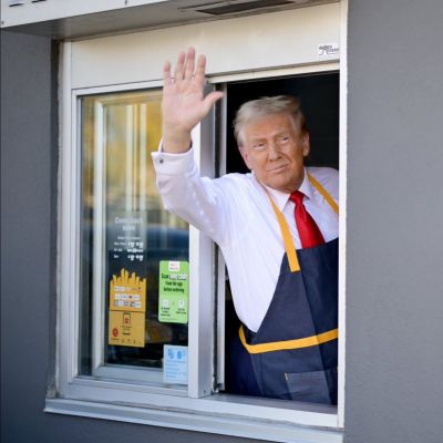 Donald Trump beállt egy McDrive-ba dolgozni + videó