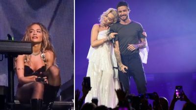 Keserves sírásban tört ki a színpadon Rita Ora, Liam Payne halála miatt