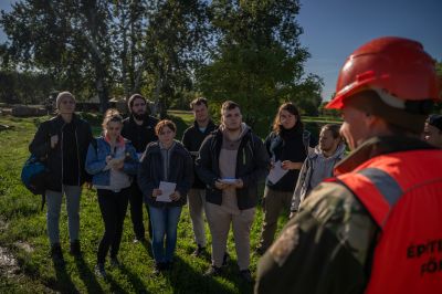 Szentesen jártak a BME hallgatói