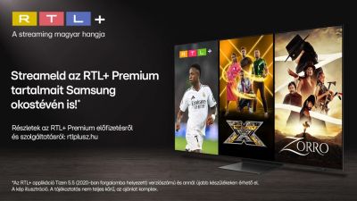 Jó hír! Megérkezett az RTL+ alkalmazás a Samsung okostévékre!