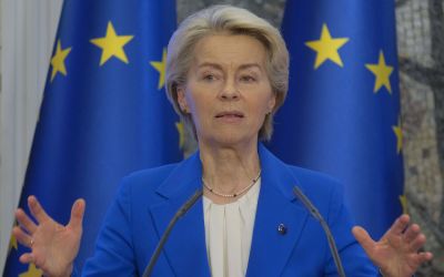 Ursula von der Leyen bírálta a nyugat-balkáni demokráciák destabilizálására irányuló orosz „hibrid háborút”