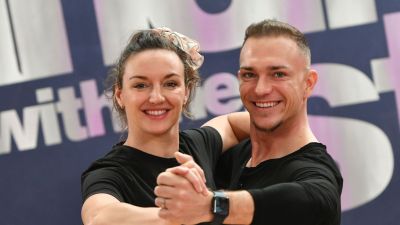 Hosszú Katinka és Suti András a Flashdance zenéjére táncolt a Dancing with the Stars-ban