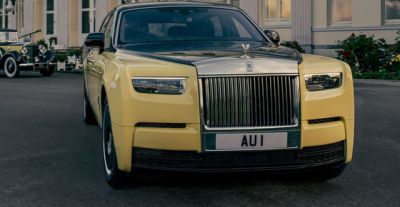  Félmillió eurós aranyrúd az exkluzív extra a Goldfinger Rolls-Royce-ban  