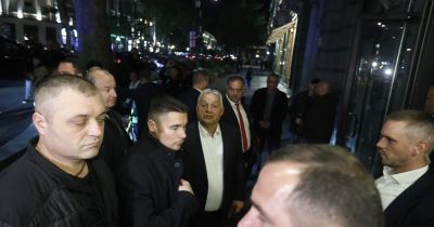 Rémálom lehetett Orbán Viktor testőreinek a grúz káosz