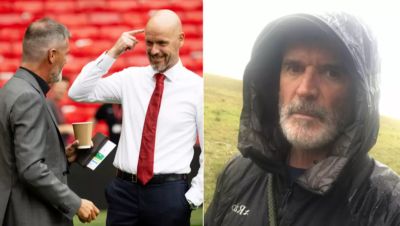 Roy Keane hozta a formáját, sajátosan reagált Ten Hag menesztésére