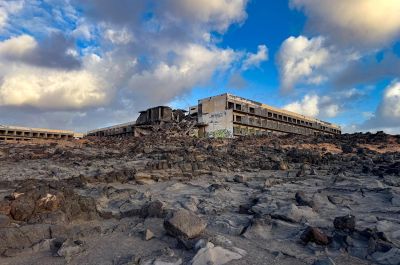 Ma már vonzó turistacélpont Lanzarote szellemhotele