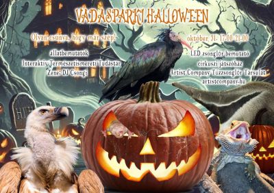 Olyan csúnya, hogy már szép! – Vadasparki halloween október 31-én