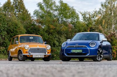 Az életöröm sosem megy ki a divatból - Mini Cooper S - 1981. vs. Mini Cooper SE - 2024.