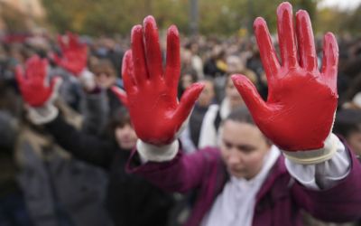 A felelősök előállítását követelték Belgrádban