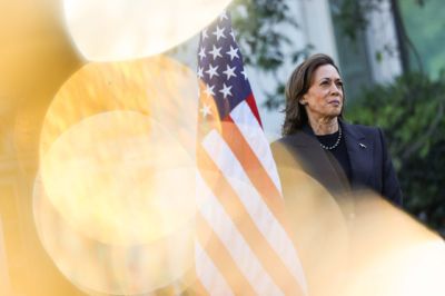  Szokatlan helyen lépett a kampány finisébe Kamala Harris  