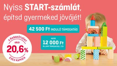 Nyiss Start-számlát – építsd gyermeked jövőjét!