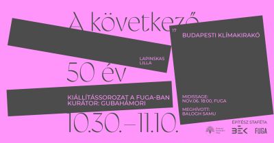 Budapesti Klímakirakó – A következő 50 év: Lapinskas Lilla