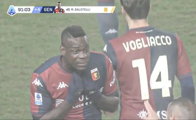 Visszatért: Balotelli debütálása után öt perccel sárga lapot kapott