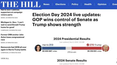 A technokrata The Hill portál szerint nyert Trump