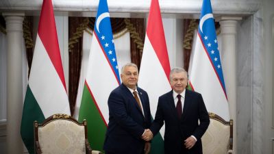 PM Orban in Talks with Uzbekistan's President on Bilateral Relations, International Issues