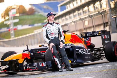 Kalle Rovanperä Forma–1-es autót vezetett a Red Bull Ringen