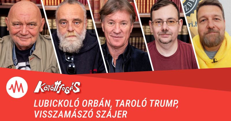 Kötöttfogás 320. – Lubickoló Orbán, taroló Trump, visszamászó Szájer