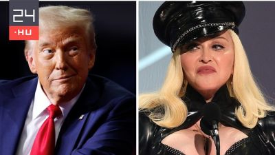 „Fuck Trump” feliratú tortát majszolt Madonna