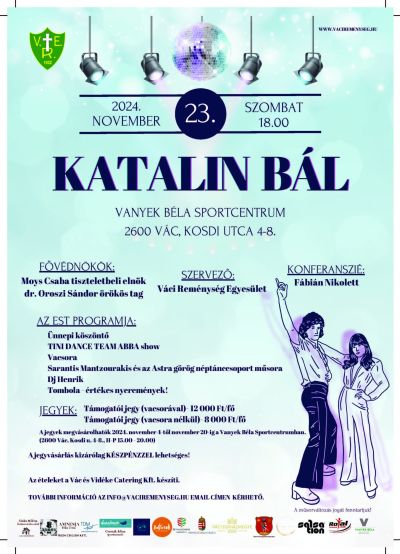 November 23-án várnak mindenkit a Katalin Bálra!