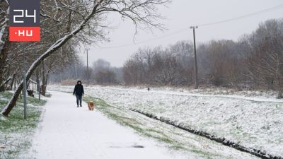 Nyugaton leeshet az első hó