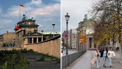 „A keleti oldalon börtön, a nyugati oldalon volt banán, kávé és mangó” – német tizenévesek a berlini falról 