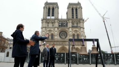 Először szólaltak meg a párizsi Notre-Dame harangjai a tűzvész óta