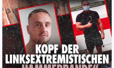 Már Németországban sem kegyelmeznek az antifa rohamosztag, a Hammerbande tagjainak, most elkapták Johann Guntermannt, a főnöknő szeretőjét is (videó)